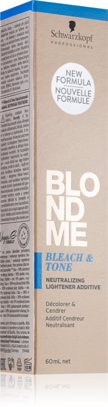Schwarzkopf Professional Blondme Bleach & Tone Adaos de tonifiere si iluminare