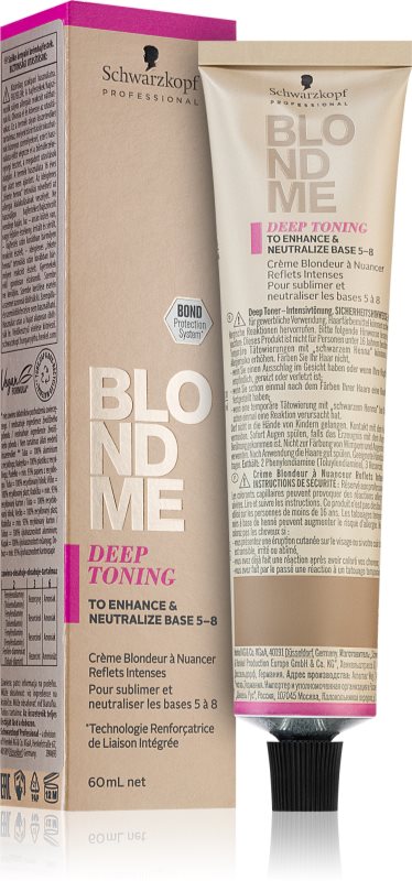 Schwarzkopf Professional Blondme Toning vopsea de par tonifianta