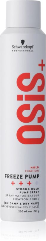 Schwarzkopf Professional Osis+ Freeze Pump fixativ cu fixare puternică 200 ml