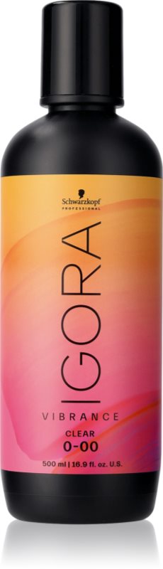Schwarzkopf Professional IGORA New Vibrance îngrijire pentru accentuarea strălucirii culorii de păr Clear 0-00 500 ml