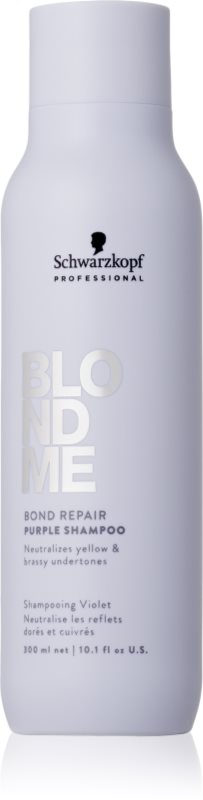 Schwarzkopf Professional Blondme Bond Repair Purple Shampoo sampon violet pentru par blond