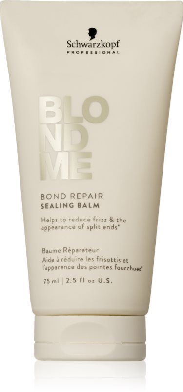 Schwarzkopf Professional Blondme Bond Repair Sealing Balm balsam pentru îngrijirea părului anti-electrizare 75 ml