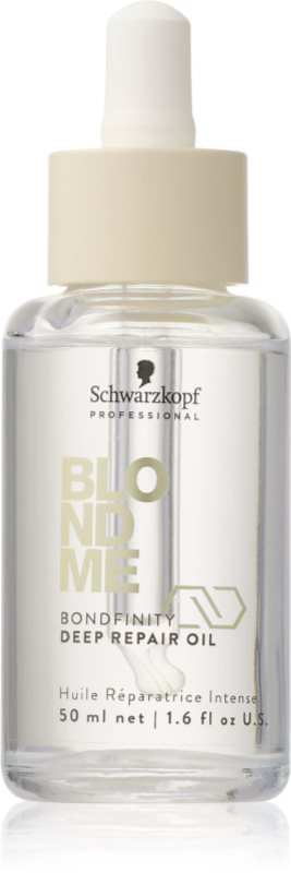 Schwarzkopf Professional Blondme Bondifity Deep Repair Oil ulei hranitor pentru păr 50 ml