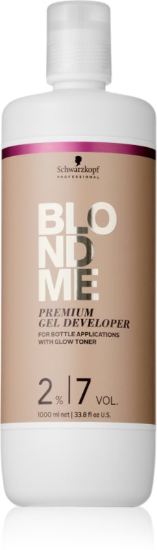 Schwarzkopf Professional Blondme Premium Gel Developer revelator de culoare 2% 1000 ml