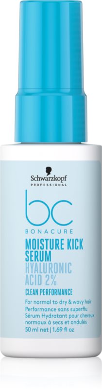 Schwarzkopf Professional BC Bonacure Moisture Kick ser cu hidratare intensă pentru păr 50 ml