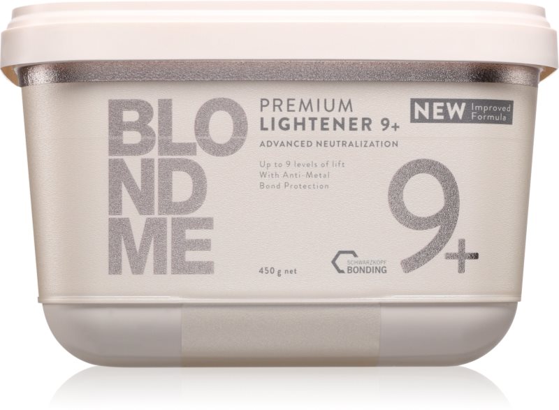 Schwarzkopf Professional Blondme Premium Lightener 9+ pudra decoloranta pentru par blond 450 g