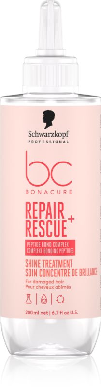 Schwarzkopf Professional BC Bonacure Repair Rescue+ produs concentrat pentru ingrijire pentru par deteriorat 200 ml