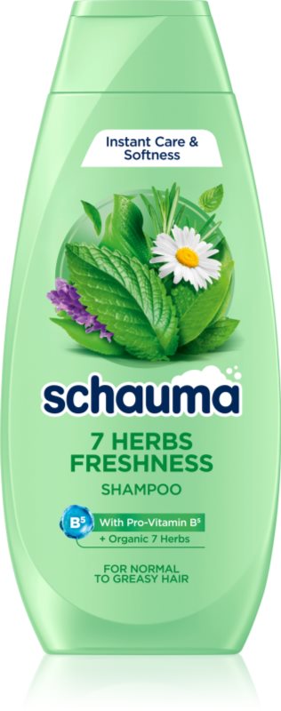 Schwarzkopf Schauma 7 Herbs sampon pe baza de plante pentru par normal spre gras
