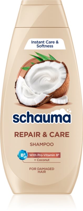 Schwarzkopf Schauma Repair & Care Sampon pentru par uscat si deteriorat cu cocos