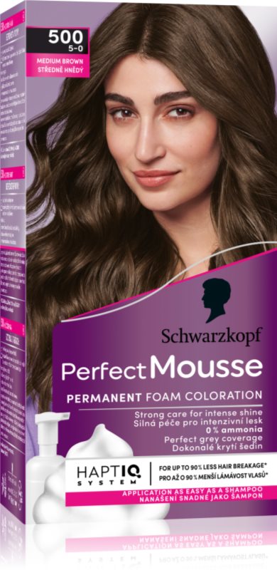 Schwarzkopf Perfect Mousse Culoare permanenta pentru par