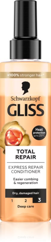 Schwarzkopf Gliss Total Repair balsam regenerator pentru varfuri deteriorate 200 ml