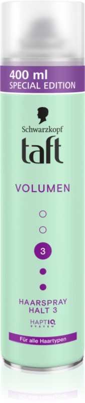 Schwarzkopf Taft Volume fixativ păr pentru fixare medie pentru par fin 400 ml