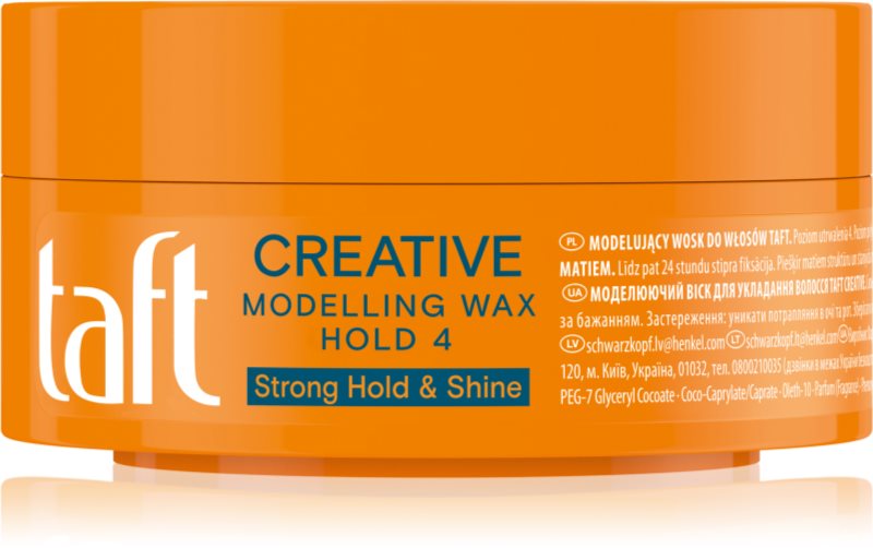 Schwarzkopf Taft Looks Creative ceară modelatoare fixare ultra-puternica 75 ml