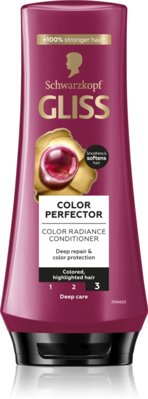 Schwarzkopf Gliss Color Perfector balsam protector pentru păr vopsit 200 ml