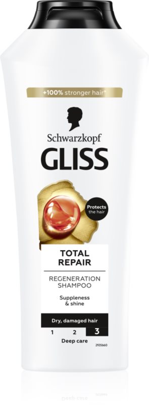 Schwarzkopf Gliss Total Repair șampon intens cu efect de regenerare