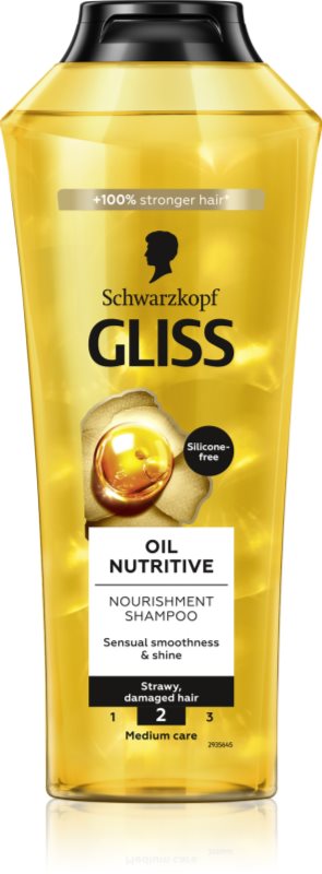 Schwarzkopf Gliss Oil Nutritive sampon hranitor cu ulei 400 ml