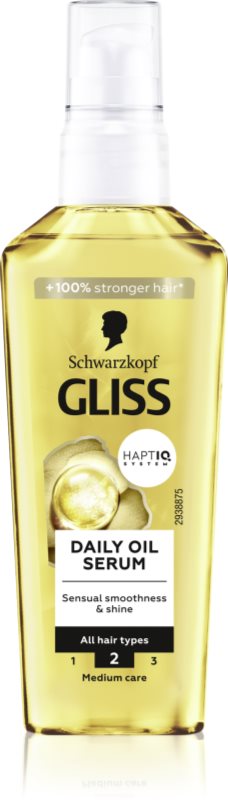 Schwarzkopf Gliss Oil Nutritive ser ulei pentru utilizarea de zi cu zi 75 ml