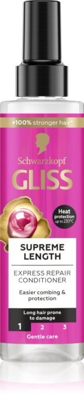 Schwarzkopf Gliss Supreme Length balsam regenerator pentru păr lung 200 ml