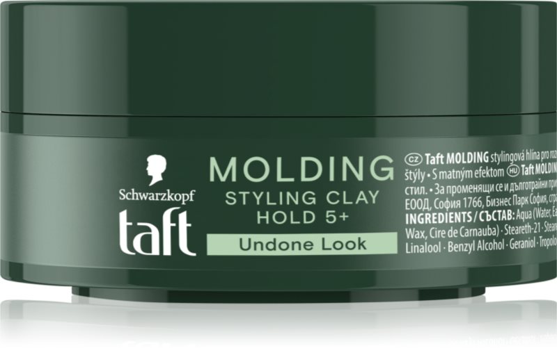 Schwarzkopf Taft Looks argilă styling cu fixare foarte puternică 75 ml