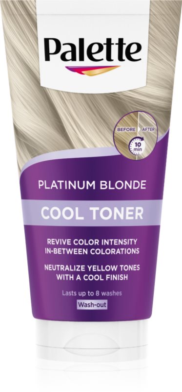 Schwarzkopf Palette Cool Toner toner pentru neutralizarea tonurilor de galben pentru păr