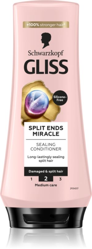 Schwarzkopf Gliss Split Ends Miracle balsam regenerator pentru varfuri despicate 200 ml