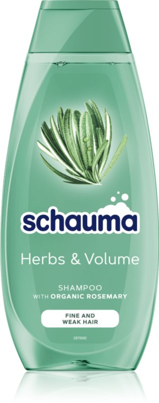 Schwarzkopf Schauma Herbs & Volume Sampon pentru par fin, moale 400 ml