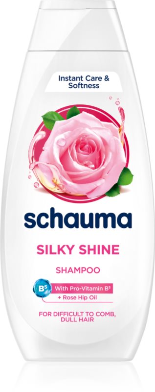 Schwarzkopf Schauma Rose Oil sampon si balsam 2 in 1 pentru par usor de pieptanat 400 ml