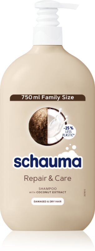 Schwarzkopf Schauma Repair & Care Sampon pentru par uscat si deteriorat cu cocos