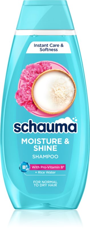 Schwarzkopf Schauma Moisture & Shine sampon hidratant pentru par normal spre uscat 400 ml