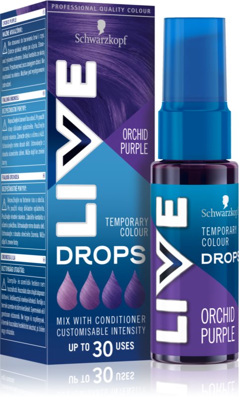 Schwarzkopf LIVE Drops sampon nuantator
