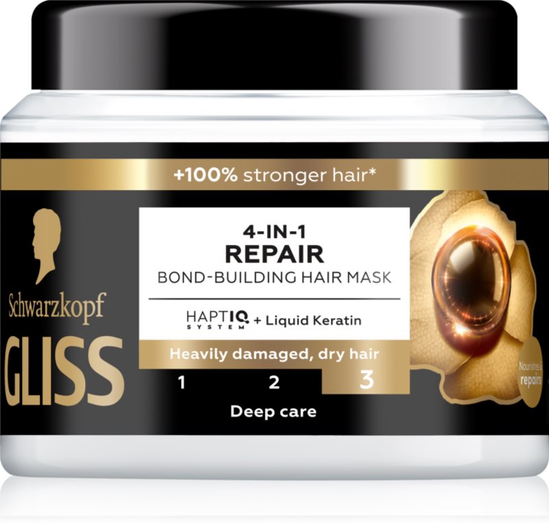 Schwarzkopf Gliss Ultimate Repair masca de par regeneratoare 4 in 1 400 ml