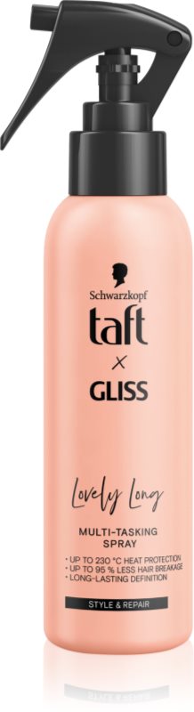 Schwarzkopf Taft x Gliss Spray de păr multifuncțional pentru modelarea termica a parului Lovely Long 150 ml