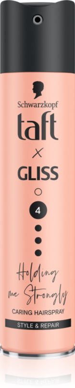 Schwarzkopf Taft x Gliss fixativ cu fixare puternică Holding me Strongly 250 ml