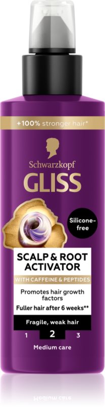 Schwarzkopf Gliss Full Hair Wonder ser pentru activarea rădăcinii 100 ml