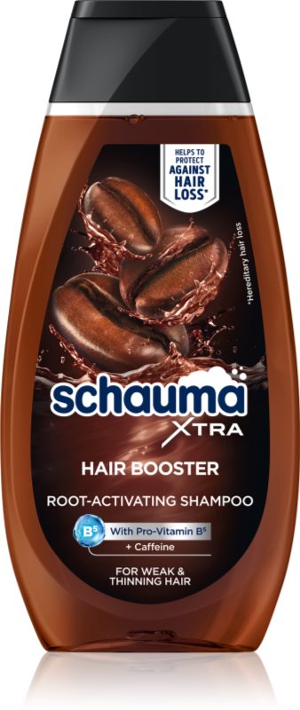Schwarzkopf Schauma Hair Booster sampon pe baza de cafeina pentru părul slab cu tendință de cădere 350 ml