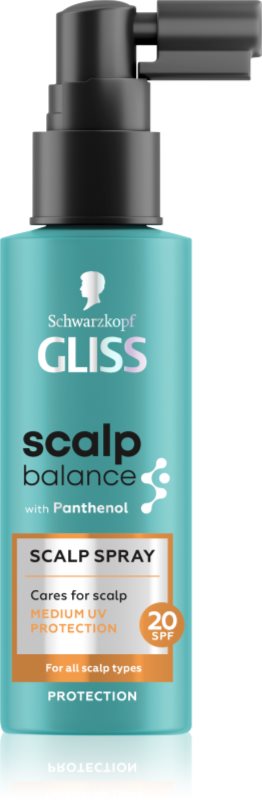 Schwarzkopf Gliss Scalp Balance spray de protecție pentru scalp SPF 20 100 ml