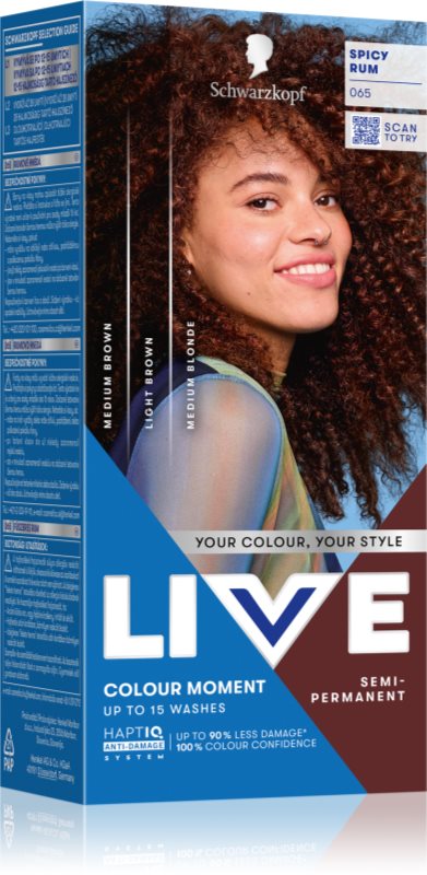 Schwarzkopf LIVE Colour Moment vopsea de păr semipermanentă