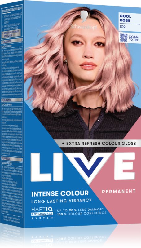 Schwarzkopf LIVE Intense Colour Culoare permanenta pentru par