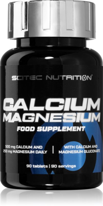 Scitec Nutrition Calcium-Magnesium tablete cu minerale 242 g