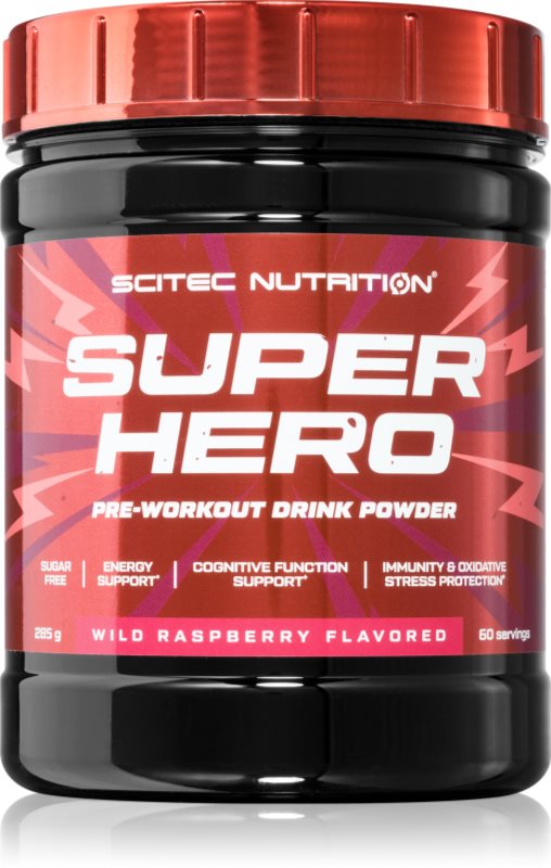 Scitec Nutrition Superhero favorizează performanțele sportive cu cafeina