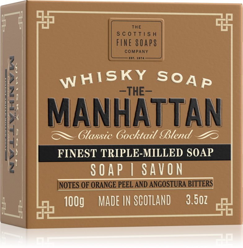 Scottish Fine Soaps Whisky Soap The Manhattan săpun solid 100 ml