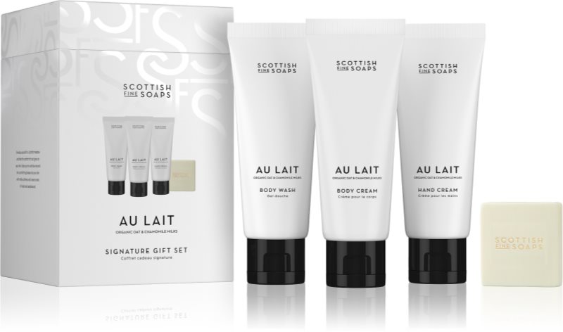 Scottish Fine Soaps Au Lait set cadou pentru corp