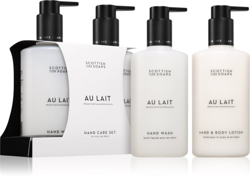 Scottish Fine Soaps Au Lait set cadou de maini