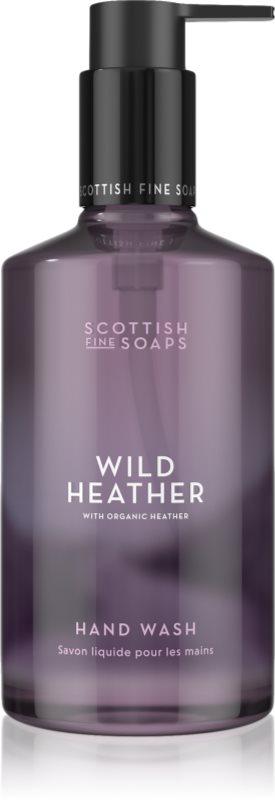 Scottish Fine Soaps Wild Heather Hand Wash săpun lichid cu pompa 300 ml