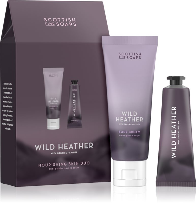 Scottish Fine Soaps Wild Heather Set set cadou 2 buc