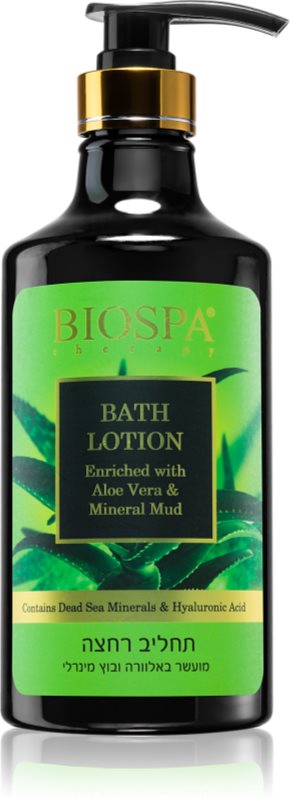 Sea of Spa Bio Spa Aloe Vera & Mineral Mud cremă de duș și baie cu minerale din Marea Moartă aloe vera 780 ml
