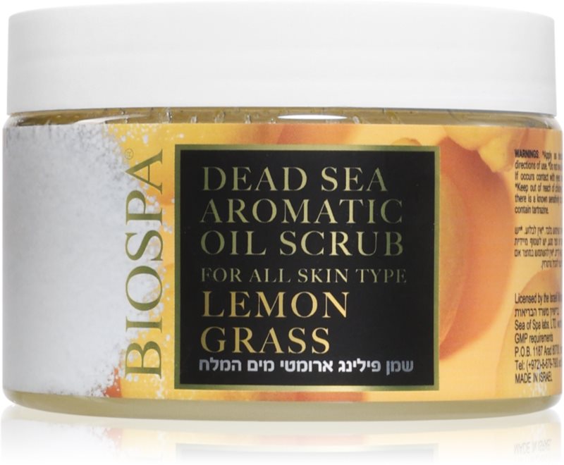 Sea of Spa Bio Spa Lemongrass Exfoliant corporal calmant 350 ml