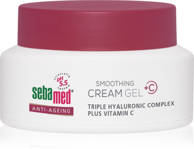 Sebamed Anti-Ageing Smoothing Cream Gel crema anti-rid cu acid hialuronic 50 ml