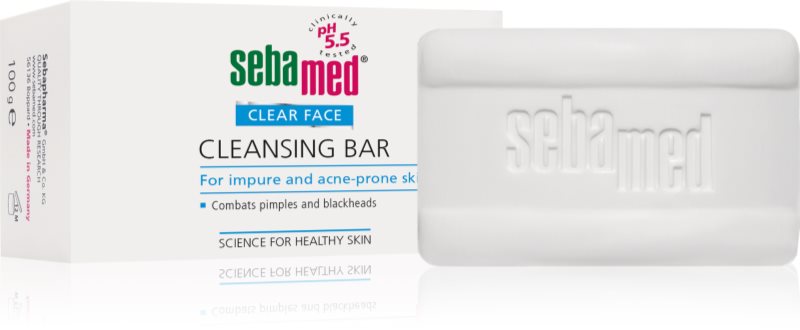 Sebamed Clear Face Cleansing Bar syndet pentru pielea problematica 100 g