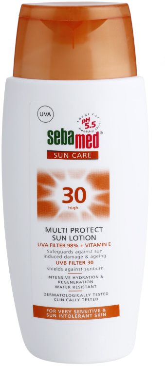 Sebamed Sun Care Multi Protect Sun Lotion loțiune pentru plaja SPF 30 150 ml